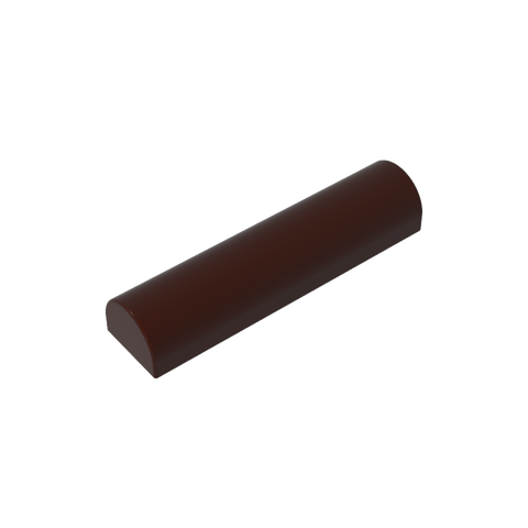 Gobricks,Brick Curved 1 x 4 x 2/3 Double Curved Top, No Studs,79756