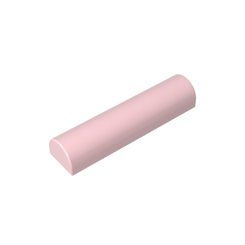 Gobricks,Brick Curved 1 x 4 x 2/3 Double Curved Top, No Studs,79756