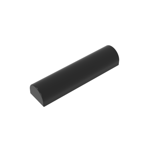 Gobricks,Brick Curved 1 x 4 x 2/3 Double Curved Top, No Studs,79756
