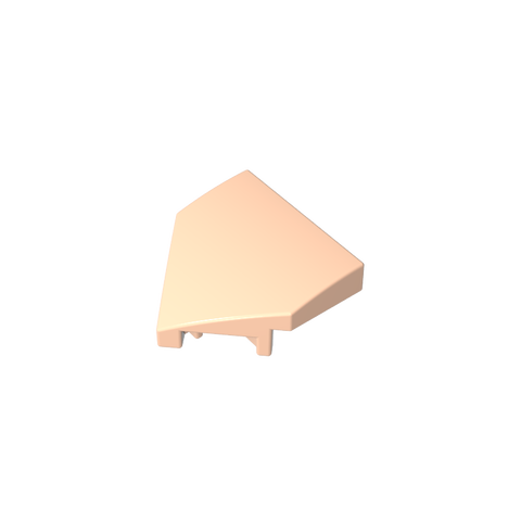 Gobricks,Slope Curved 2 x 2 with Stud Notches,66956,75468