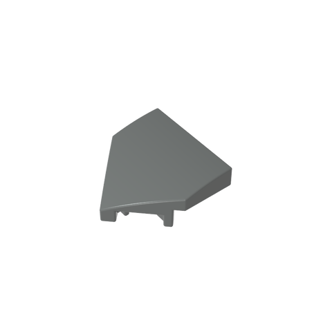 Gobricks,Slope Curved 2 x 2 with Stud Notches,66956,75468
