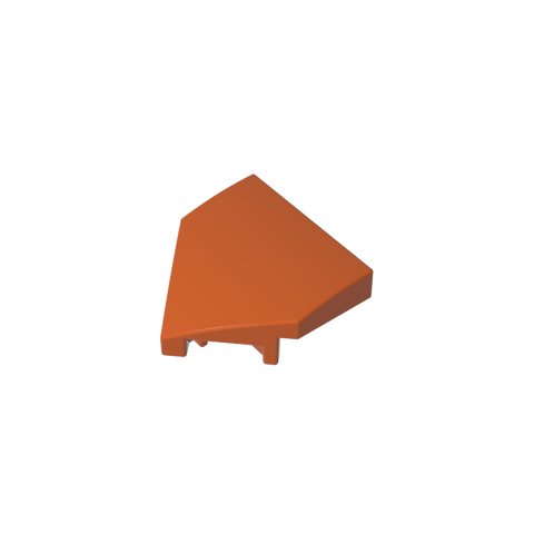 Gobricks,Slope Curved 2 x 2 with Stud Notches,66956,75468