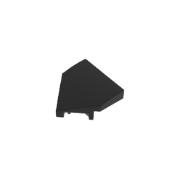 Gobricks,Slope Curved 2 x 2 with Stud Notches,66956,75468