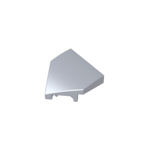 Gobricks,Slope Curved 2 x 2 with Stud Notches,66956,75468