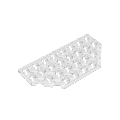 Gobricks,Wedge Plate 4 x 8 Cut Corners,68297