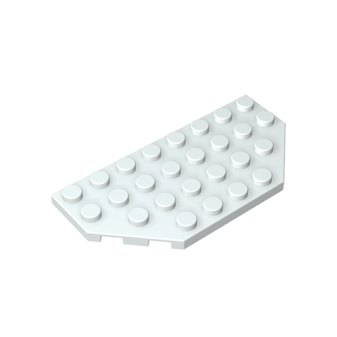 Gobricks,Wedge Plate 4 x 8 Cut Corners,68297