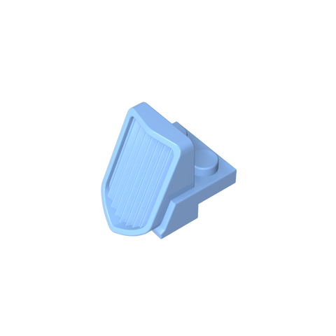 Gobricks,Grille 1 x 2 x 2 2/3 Sloping,50946,10885