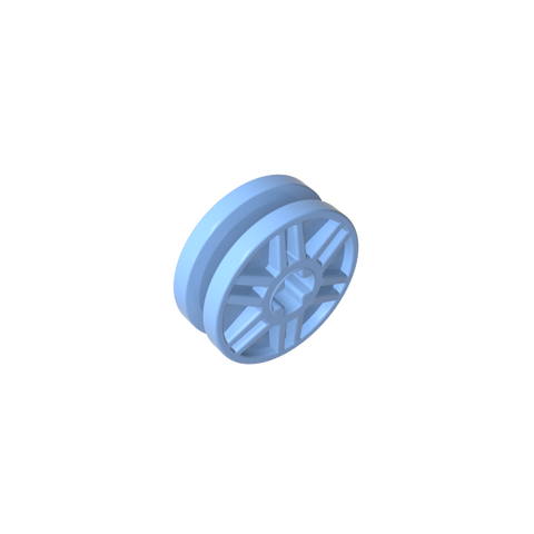 Gobricks,Wheel 18 x 8 with Fake Bolts and Shallow Spokes and Axle Hole,56903