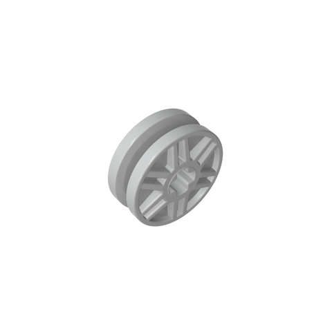 Gobricks,Wheel 18 x 8 with Fake Bolts and Shallow Spokes and Axle Hole,56903