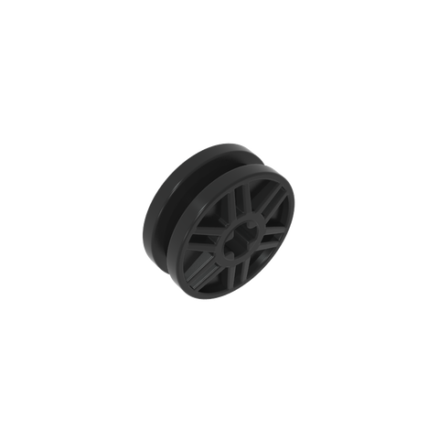 Gobricks,Wheel 18 x 8 with Fake Bolts and Shallow Spokes and Axle Hole,56903