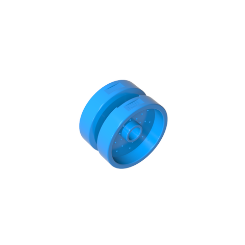 Gobricks,Wheel 18 x 12 with Pin Hole and Stud,66727