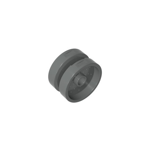 Gobricks,Wheel 18 x 12 with Pin Hole and Stud,66727