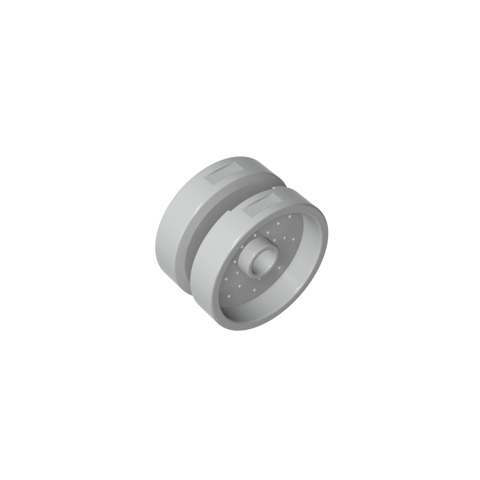 Gobricks,Wheel 18 x 12 with Pin Hole and Stud,66727