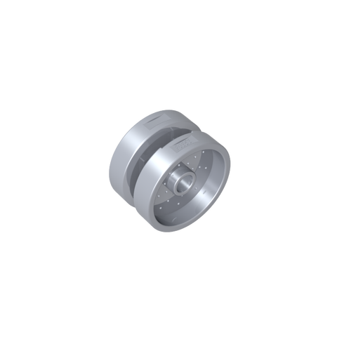 Gobricks,Wheel 18 x 12 with Pin Hole and Stud,66727