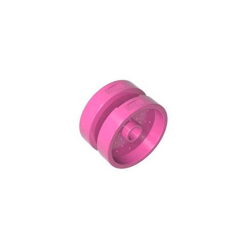 Gobricks,Wheel 18 x 12 with Pin Hole and Stud,66727