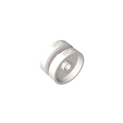 Gobricks,Wheel 18 x 12 with Pin Hole and Stud,66727