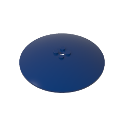 Gobricks,Dish 10 x 10 Inverted (Radar) with Solid Studs,50990b,51373b