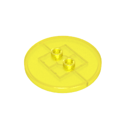 Gobricks,Plate Special Round 4 x 4 with 2 Studs [Plain],32627
