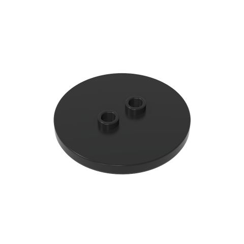 Gobricks,Plate Special Round 4 x 4 with 2 Studs [Plain],32627