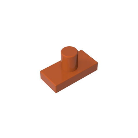 Gobricks,Minifig Neck Connector [Tile Special 1 x 2 with Minifig Neck Pin],24445