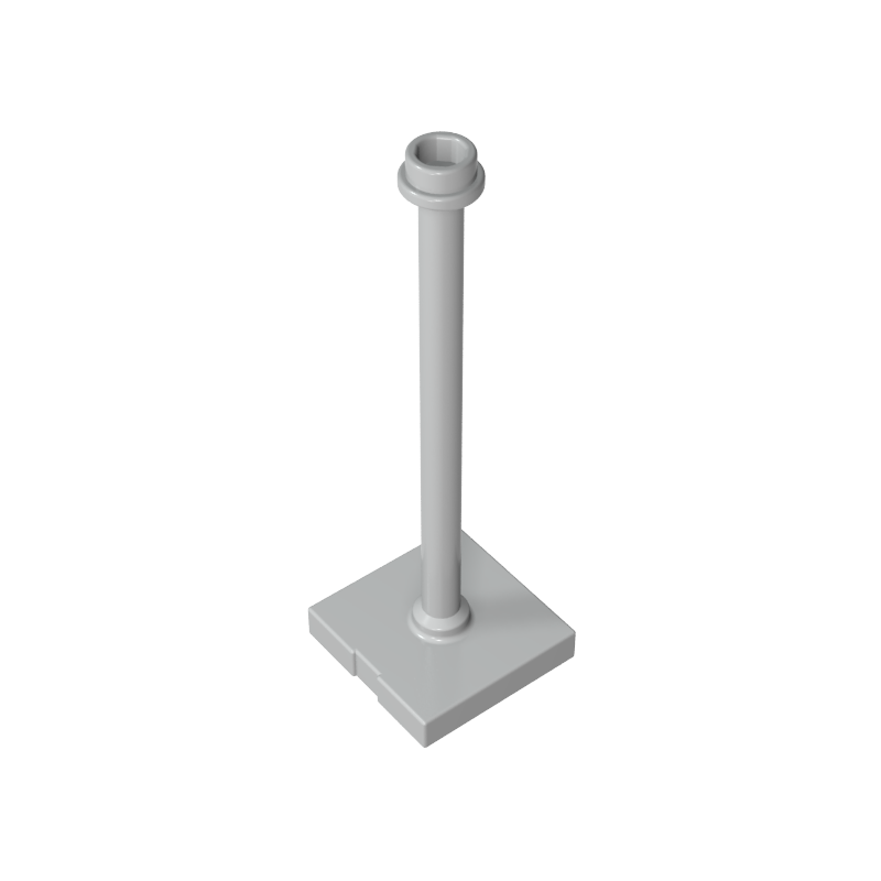 Gobricks,Tile Special 2 x 2 with Bar and Stud with Stop Ring,98549,28980