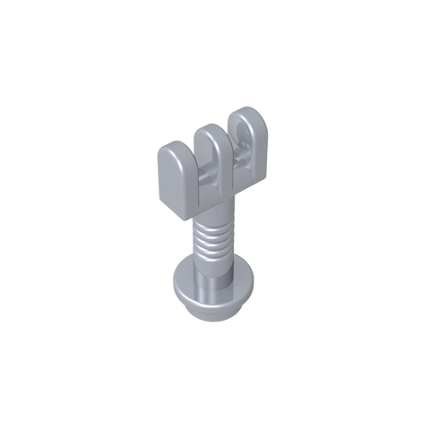 Gobricks,Hinge Bar with 3 Fingers and End Stud (Control Lever),2433