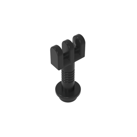 Gobricks,Hinge Bar with 3 Fingers and End Stud (Control Lever),2433