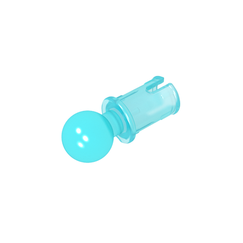 Gobricks,Technic Pin with Friction Ridges Lengthwise and Towball,6628,6628b,6628a,66906