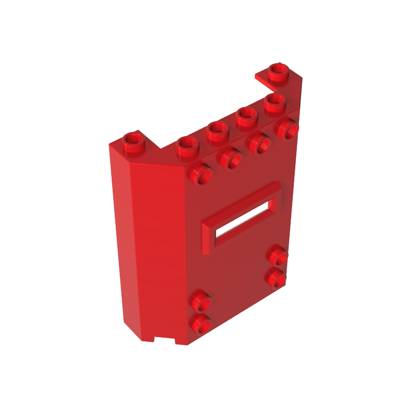 Gobricks,Panel 2 x 6 x 6 with Window Slot,22387