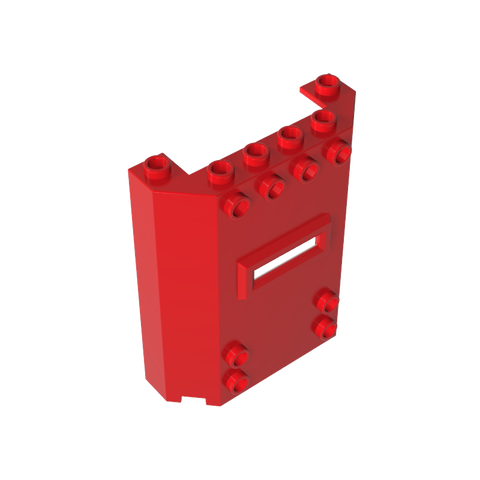Gobricks,Panel 2 x 6 x 6 with Window Slot,22387