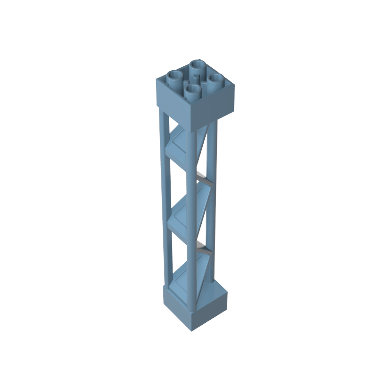 Gobricks,2x2x10 post rack,30517