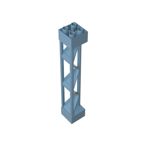 Gobricks,2x2x10 post rack,30517