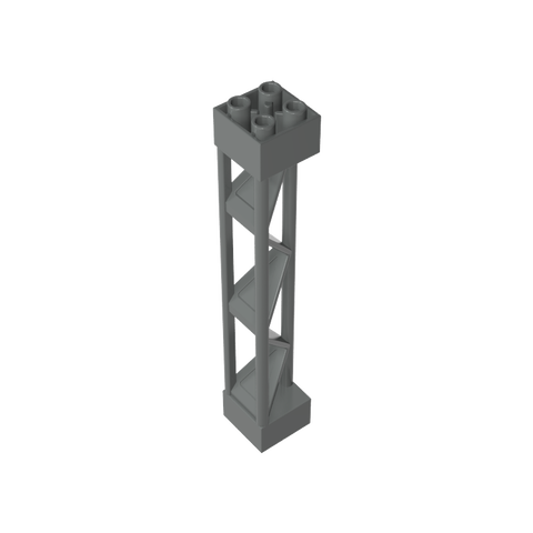 Gobricks,2x2x10 post rack,30517