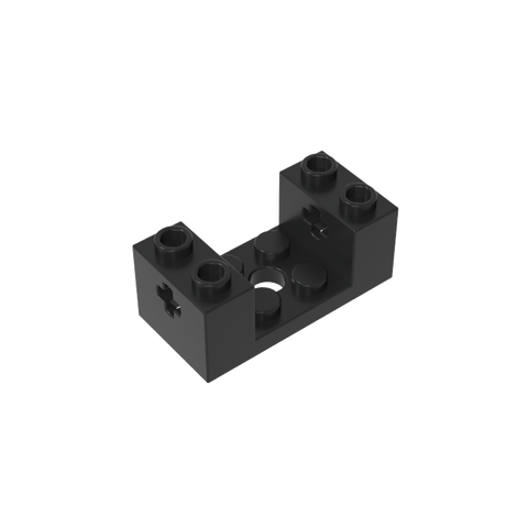 Gobricks,Brick Special 2 x 4 x 1 1/3 with Axle Holes and 2 x 2 Cutout,67446