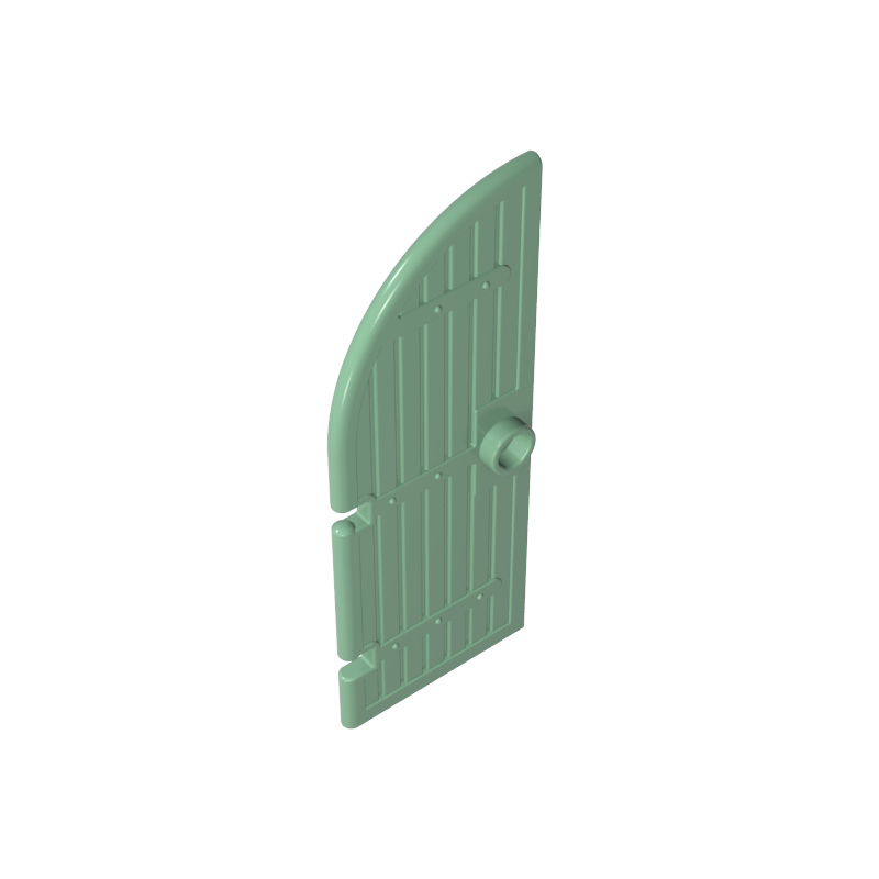 Gobricks,Door 1 x 3 x 6 Curved Top,2554