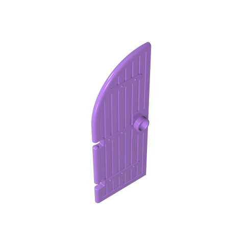 Gobricks,Door 1 x 3 x 6 Curved Top,2554