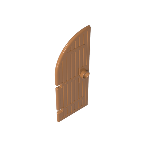 Gobricks,Door 1 x 3 x 6 Curved Top,2554