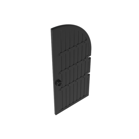 Gobricks,Door 1 x 5 x 10 Curved Top,2400