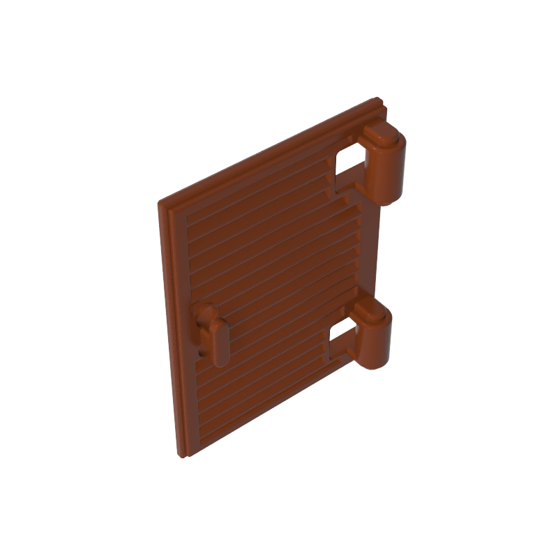 Gobricks,Window 1 x 2 x 3 Shutter with Hinges and Handle,60800a