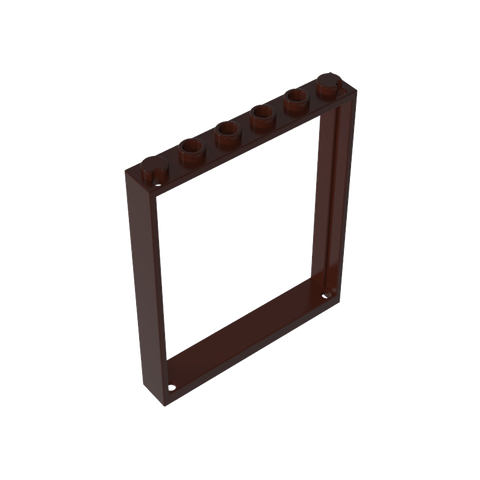 Gobricks,Door Frame 1 x 6 x 6,42205