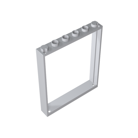 Gobricks,Door Frame 1 x 6 x 6,42205