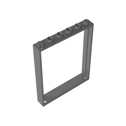 Gobricks,Door Frame 1 x 6 x 6,42205