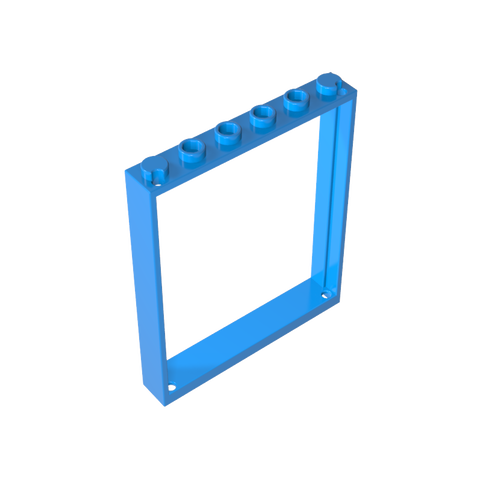 Gobricks,Door Frame 1 x 6 x 6,42205