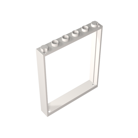 Gobricks,Door Frame 1 x 6 x 6,42205
