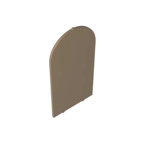 Gobricks,Glass for Frame 1 x 6 x 7 with Bow,65066