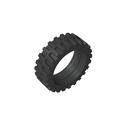 Gobricks,Tyre 43.2 x 14 Offset Tread,56898