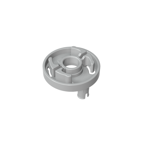 Gobricks,Swivel disc with pin holes and 2 pins,80563