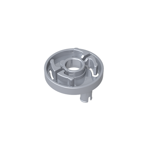 Gobricks,Swivel disc with pin holes and 2 pins,80563