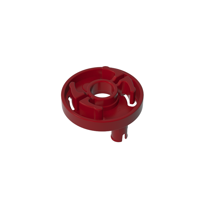 Gobricks,Swivel disc with pin holes and 2 pins,80563
