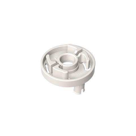 Gobricks,Swivel disc with pin holes and 2 pins,80563
